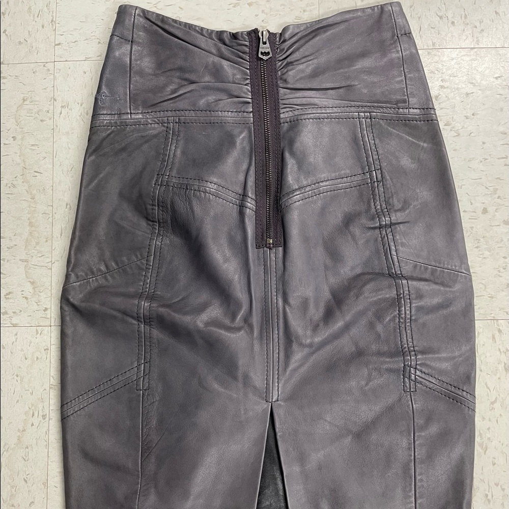 Firetrap leather skirt